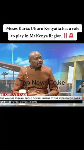 Uhuru Kenyatta  Moses Kuria  Mt Kenya Region  #fyp #fypシ #fypシ゚viral #viral_video #trending 