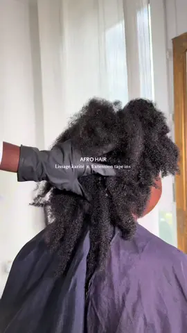 LISSAGE KARITÉ x TAPE INS KINKY STRAIGHT  . . . #tapeins #hair #longhair #pourtoi #foryou #vral #videoviral 