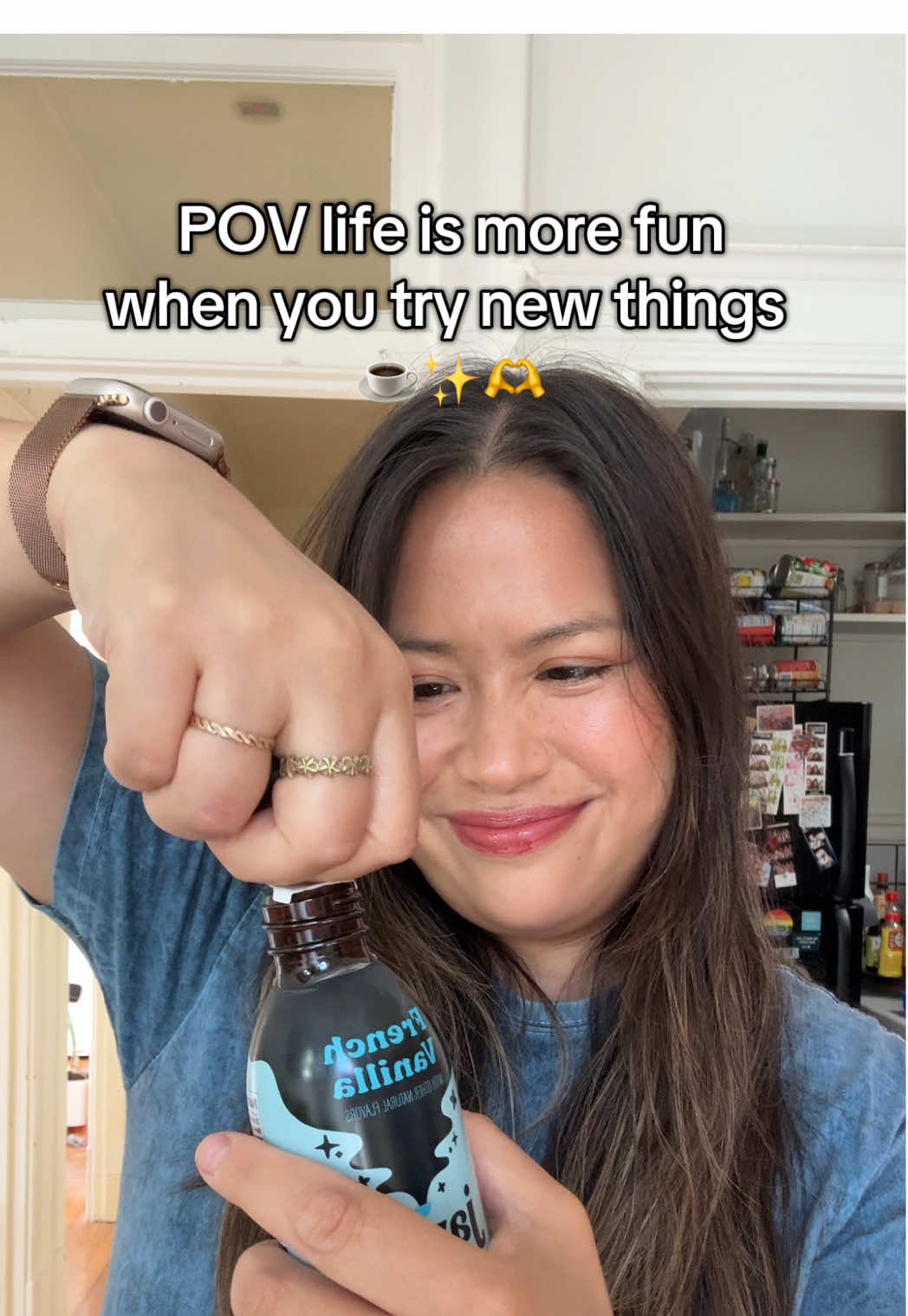 Life is more fun when you try new things. While I definitely love my breville, this is another fun and easy way to enjoy an iced coffee. I’m always open to liking new things ✨✨ #javvycoffee #sffoodie #coffee #firstimpression #tiktokshop 