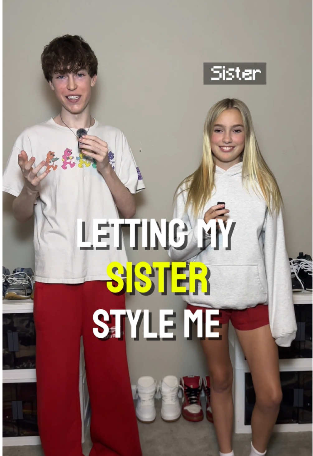 Letting MY SISTER Style Me 😟 #fashion #clothes #fyp #GRWM #foryoupage