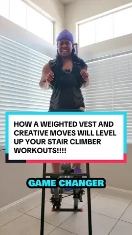 🦺 This weighted vest is a GAME CHANGER on the stair climber! 🔥 Who said the stair climber is boring and repetitive?! Add this vest and level up your stair climber workout!  ✨ Why you NEED this weighted vest: • Burn MORE calories  • Build muscle WHILE doing cardio • Better posture  • Stronger bones (so important for us women!) TAP IN to get yours! You're gonna love it!  Which one of my stair climber moves are you trying first?! Leave me a comment! #zelusweightedvest #StairClimber #CardioWorkout #WorkoutMotivation #GymTok 