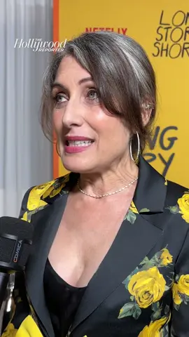 #lisaedelstein tells thr at the premiere of the new animated show #longstoryshort, 