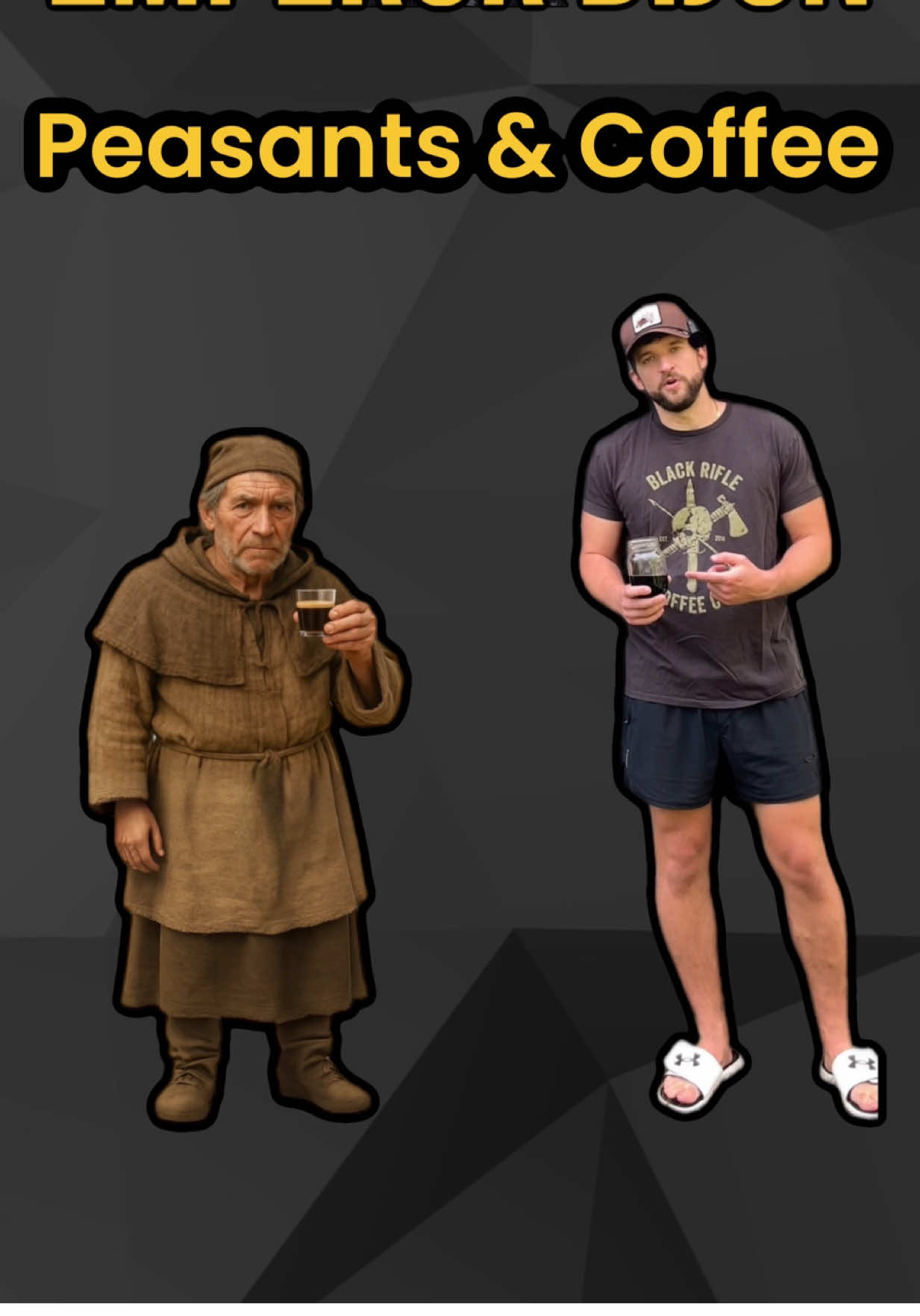 Medieval Peasants & @Black Rifle Coffee Company #laugh #jokes #haha #funny #viralvideos 