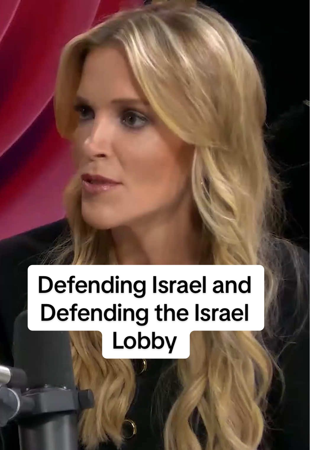 #MegynKelly on the difference between defending Israel and defending the Israel lobby, with MTG.  #megynkellyshow 