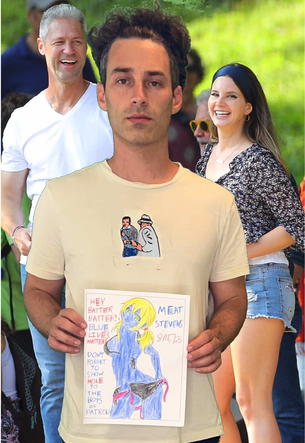 A POEM FOR THE POLICE FEATURING LANA DEL REY BY MEAT STEVENS #lanadelrey #poem #poetry 