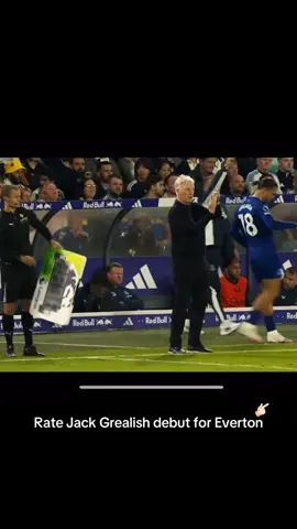 Rate Jack Grealish debut for Everton🤔 #epl #PremierLeague #grealish #everton #englandfootball 