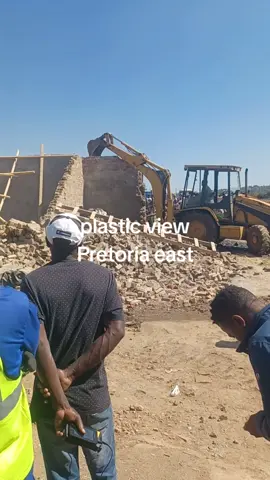 demolished in Pretoria east 