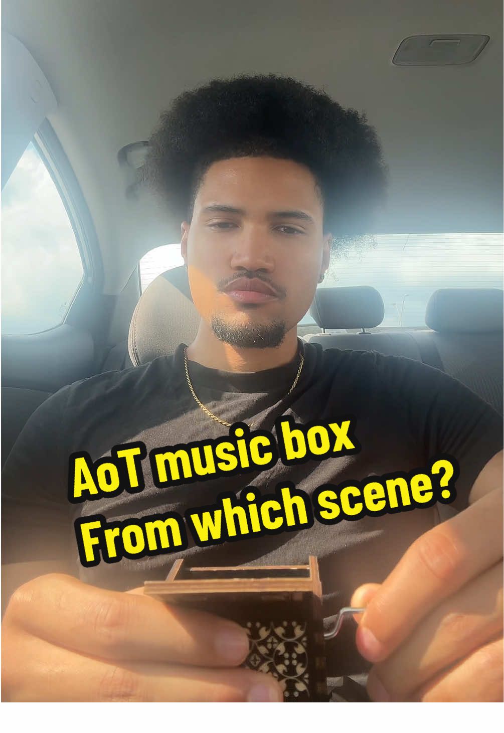 I’m not gone quit looking til, I find the scene to the sound🤯 #AoT #AttackOnTitan #musicbox #anime #fyp 