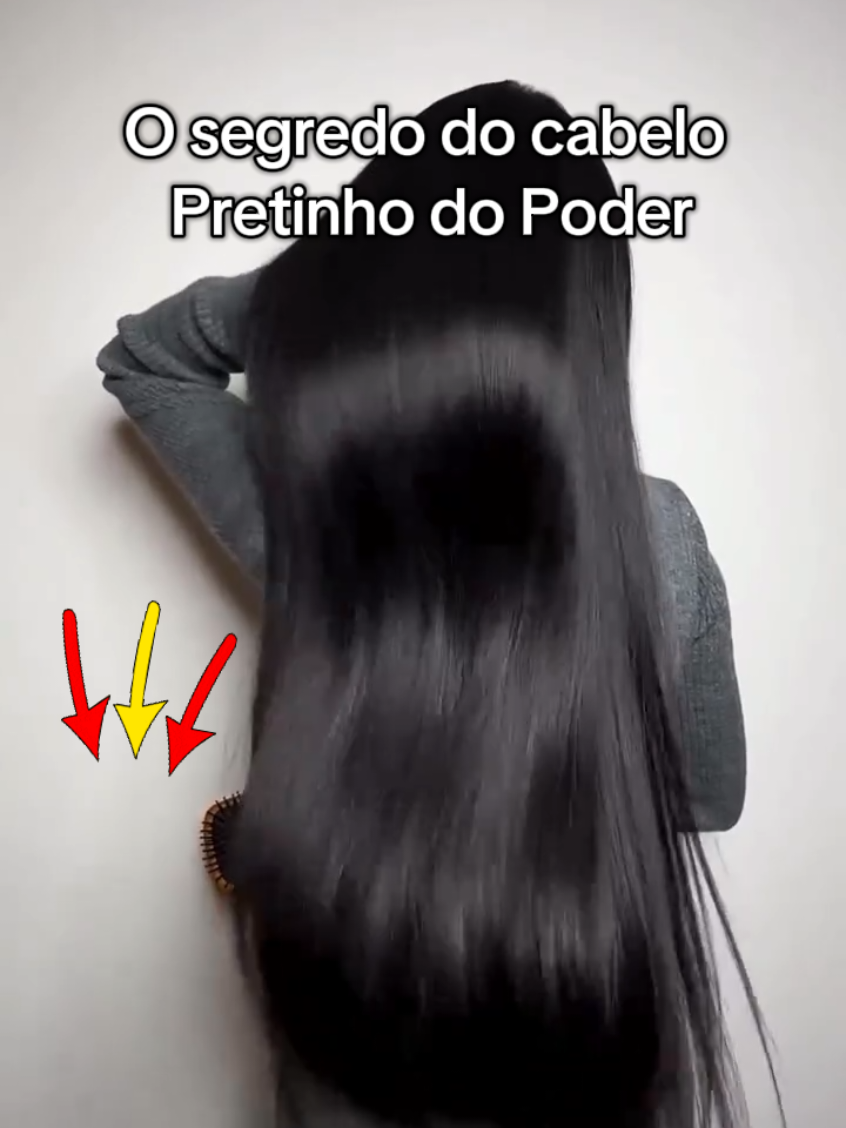O segredo do Pretinho do Poder 💖 clic no link para descobrir o segredo 😍 #cabelopreto #cabelo #cabeloslongos #cronogramacapilar #hidratacaodecabelo 