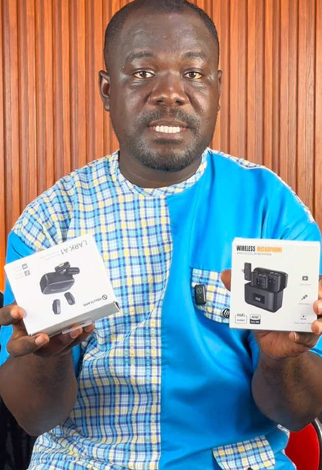 Appreciation Video: Borga gifts Akwatia TV new microphones. Help us to say thank you to him