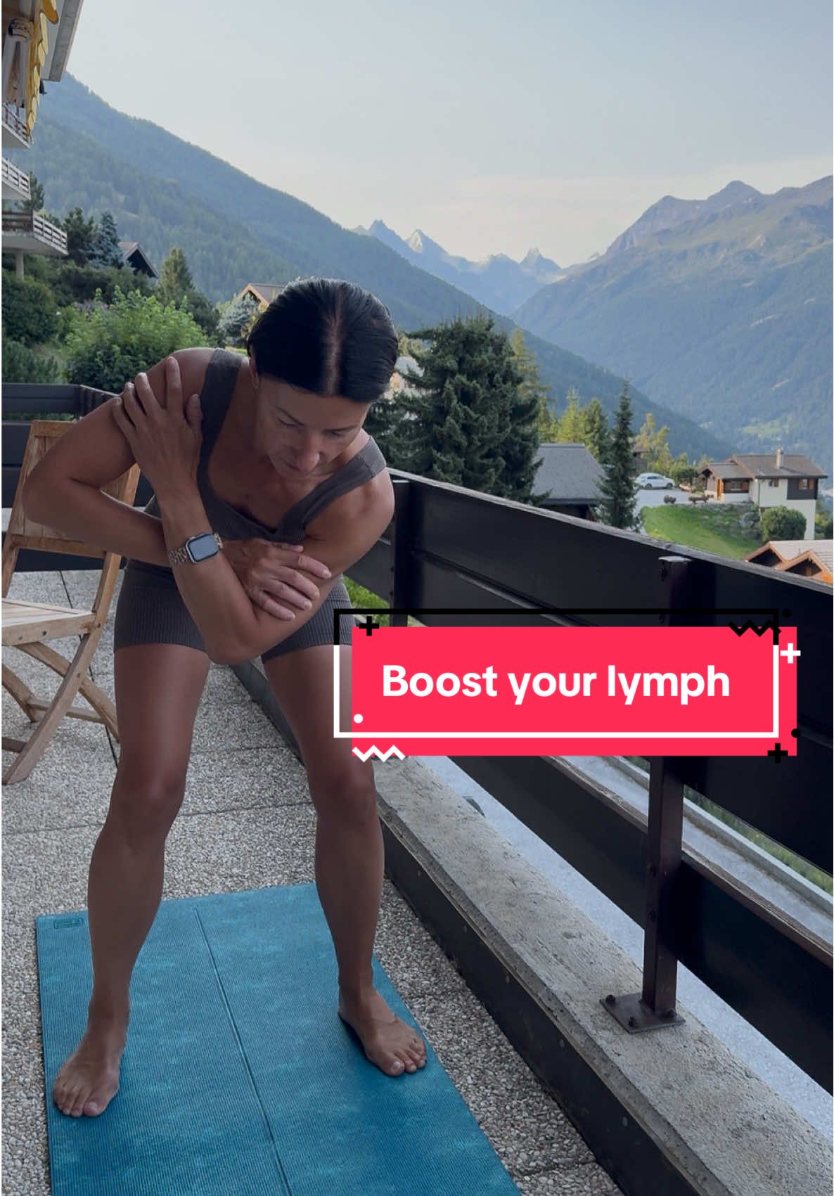 10-20 min and you feel renewed, and ready for the day. Start your day with these 4 exercises. Save for tomorrow morning and share with your besties 😍💪🏼#lymph #lymphaticdrainage #excersise #morningroutine #fyp 