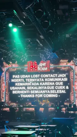 Lost contact itu kadang bukan karena lupa, tapi karena memang ada yang berubah.” #mrparty 