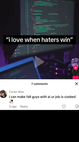 I love it when haters winn - haters winning core #hatecore #fallguys 