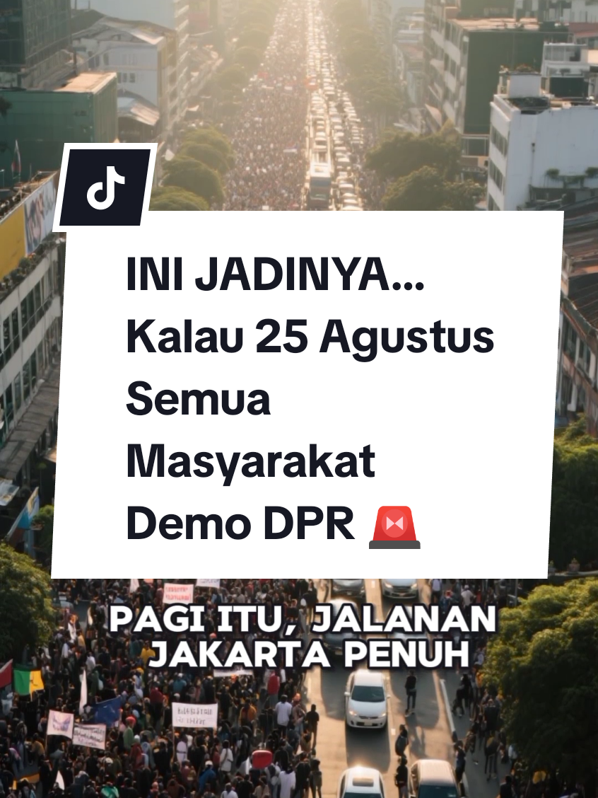 Membalas @heri.rafizi  Seandainya rakyat bener-bener bersatu, apa masih ada yang bisa nahan? 25 Agustus bisa jadi sejarah… atau cuma angan-angan. Kalau kayak gini beneran kejadian, lo pilih ikut atau diem aja? #Demodpr #25agustus2025  #demo #utopia 
