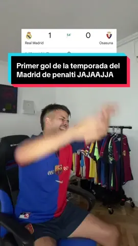 Gol del Madrid 1-0 de penalti JAJAJJAA #tiktokfootballacademy #deportesentiktok #realmadrid 