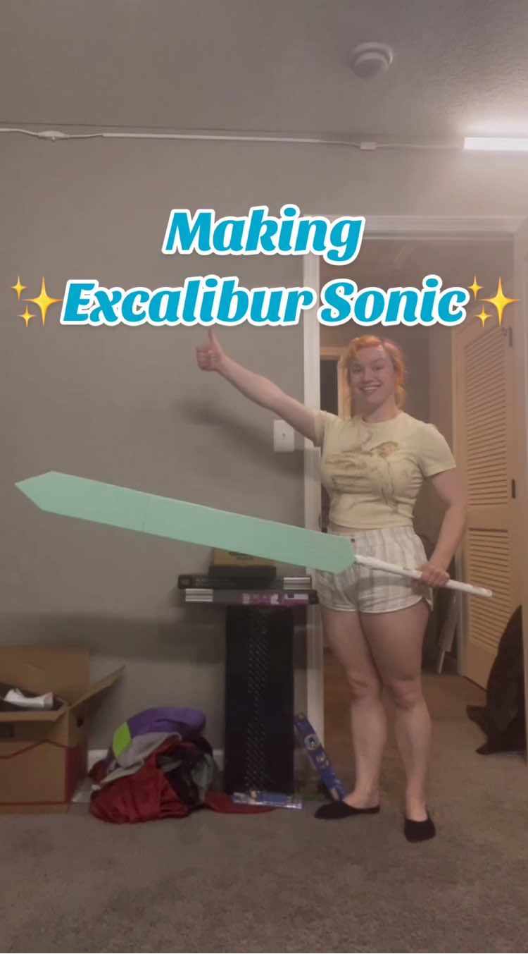 Finally gonna try posting on here more regularly! Starting of course with Excalibur Sonic and a speed run I edited together of this build- I made this in four weeks leading up to @MAGFest and got to do some small upgrades for Sonic Expo now that I had extra time! . . . #sonicandtheblackknight #soniccosplay #excalibursonic #cosplaygirls #armorcosplay @SEGA Official 