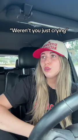 Gotta just wipe those tears away and keep going gang #truckerhat #sensitivegangsta #hat #tiktokmademebuyit #tiktokshopfinds 