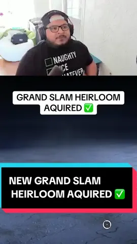 NEW GRAND SLAM HEIRLOOM AQUIRED ✅. #apexlegends 