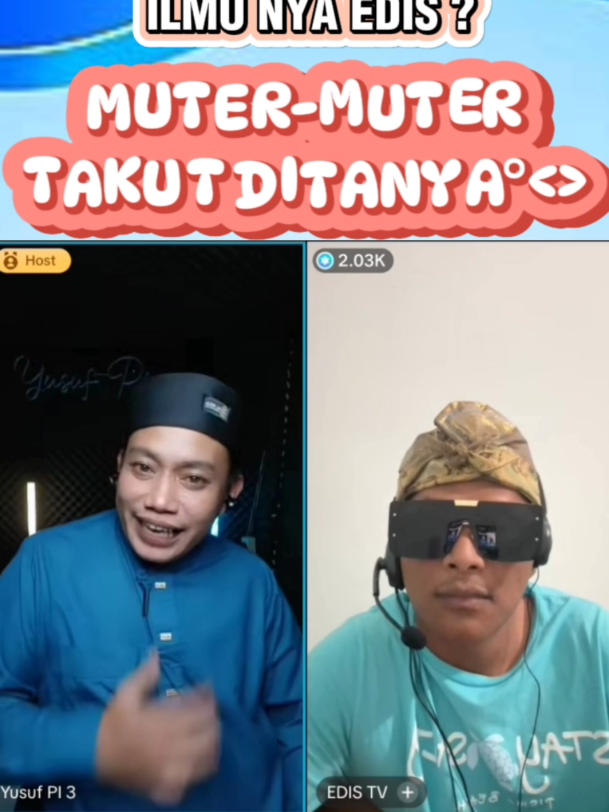 Edis pertanyaannya muter2 dan takut di tanya balik #debatislamvskristen  #yusufpi #edistv  #dakwah_islam  #salamsatutuhan 