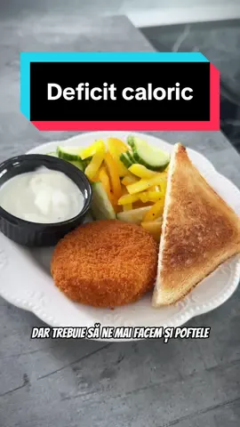 Ce mananc intr-o zi pentru a fi in deficit caloric 🍽️ #deficitcaloric #ideidemese #deficit #mancare #retete 