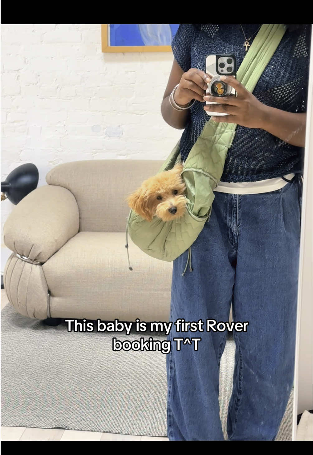 How did I get so lucky • • • • #fyp #nyc #Rover #roversitter #puppy 