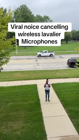 Excellent Noise cancellation feature, and the price is even better! Grab a pair today FREE SHIPPING!! #microphone  #noisecancelling  #wirelessmic  #freeshipping 