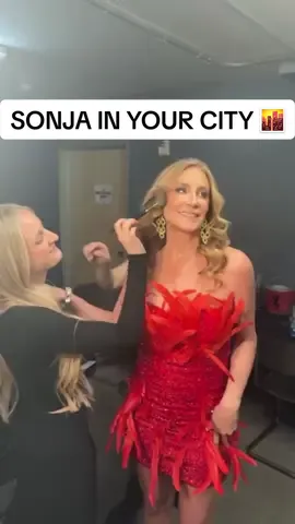 Sonja in Your City BTS 💄🕺🏼  Join Sonja Morgan, the unforgettable star of The Real Housewives of New York City, for an
 evening of unapologetic fun, outrageous stories, and her signature, no-filter humor.
 With Sonja In Your City, Lady Morgan invites audiences into her world — sharing
 behind-the-scenes moments, dishing out candid advice, and engaging with fans in a way
 only Sonja can. Every show is different, with plenty of audience interaction, surprise
 moments, and a chance to ask your burning questions.
 Upgrade your night with a meet-and-greet ticket for a personal photo op and a memory you’ll
 never forget.
 Part comedy, part storytelling, part off-the-cuff mayhem — Sonja brings her one-of-a-kind
 charm to cities nationwide on her 2025 tour.  🔗Https://sonjamorganofficial.com/sonja-in-your-city RHONY #fyp #cher #britneyspears #sonjainyourcity #nyc #phoenix #sonjamorgan #bravotv #