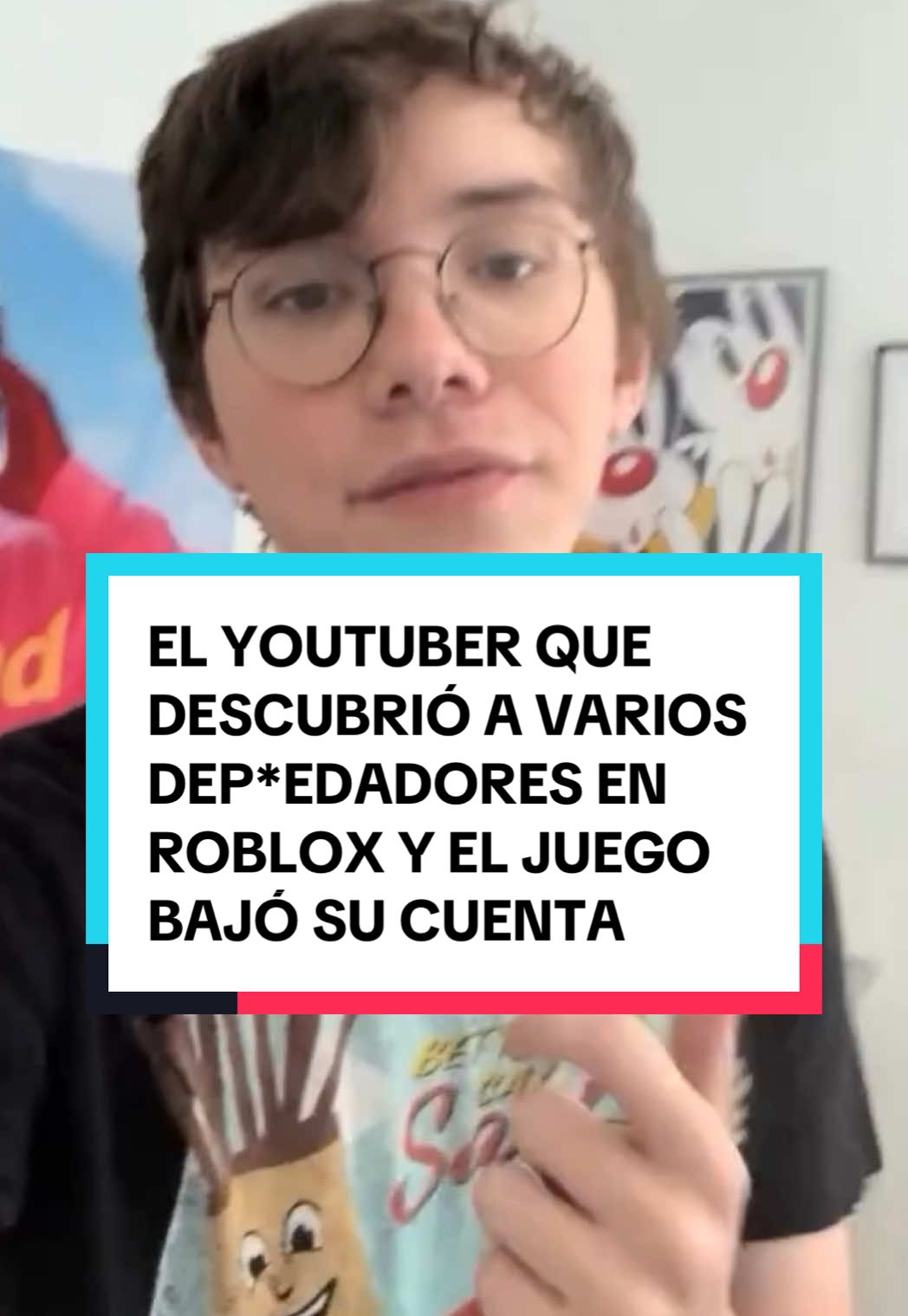 Este youtuber se hacía pasar por un niño en Roblox para atrapar a depredadores y el videojuego bajó su cuenta #roblox #noticia #childcare 