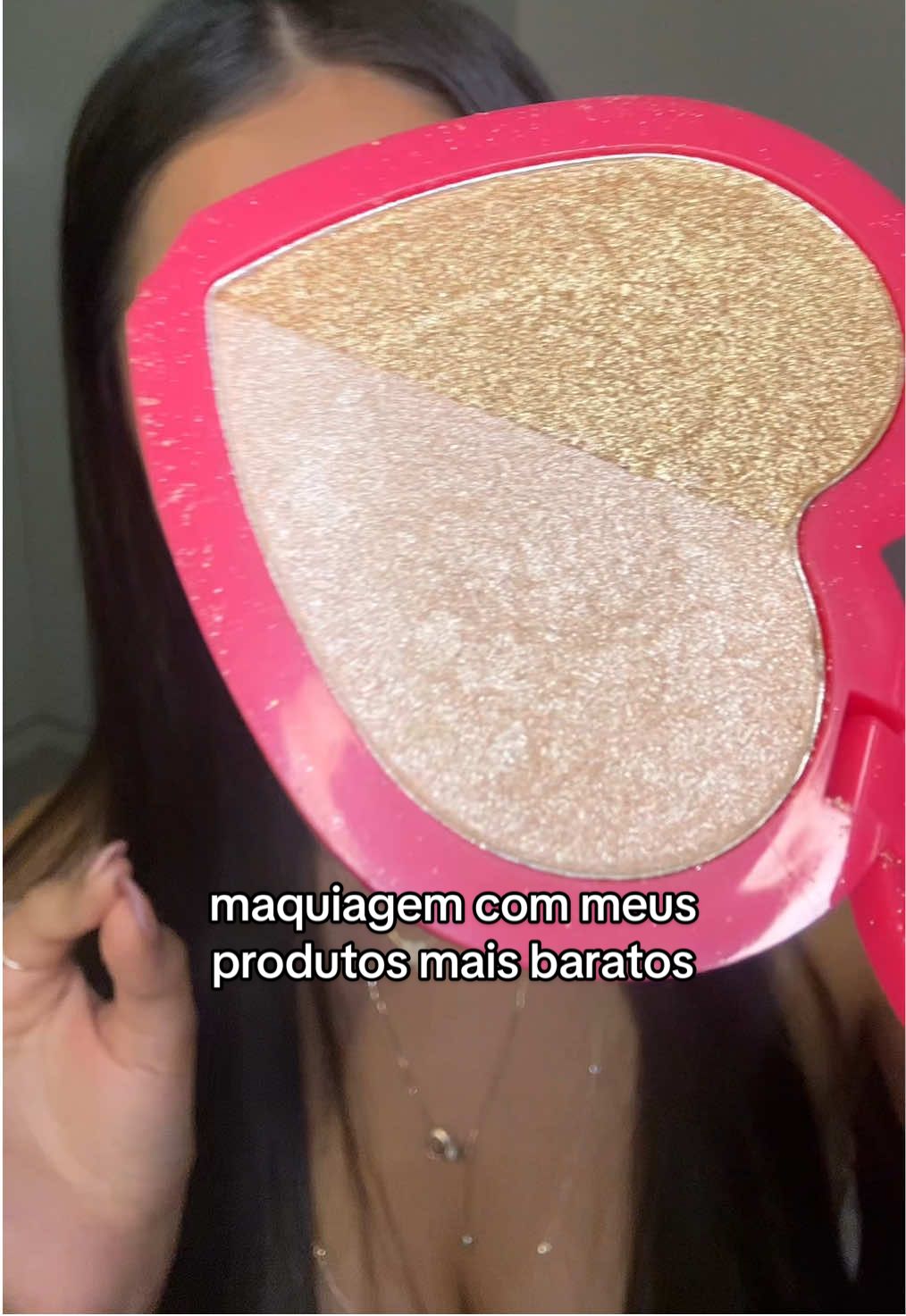 esqueci de passar um fixador 😭😭😭  #grwm #tutorial #maquiagem #maquiaefala #foryou 