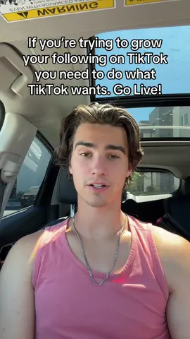 If you’re trying to grow your following on TikTok you need to do what TikTok wants. Go Live!#LIVEIncentiveProgram #GoLIVEGrowFast #PaidPartnership 