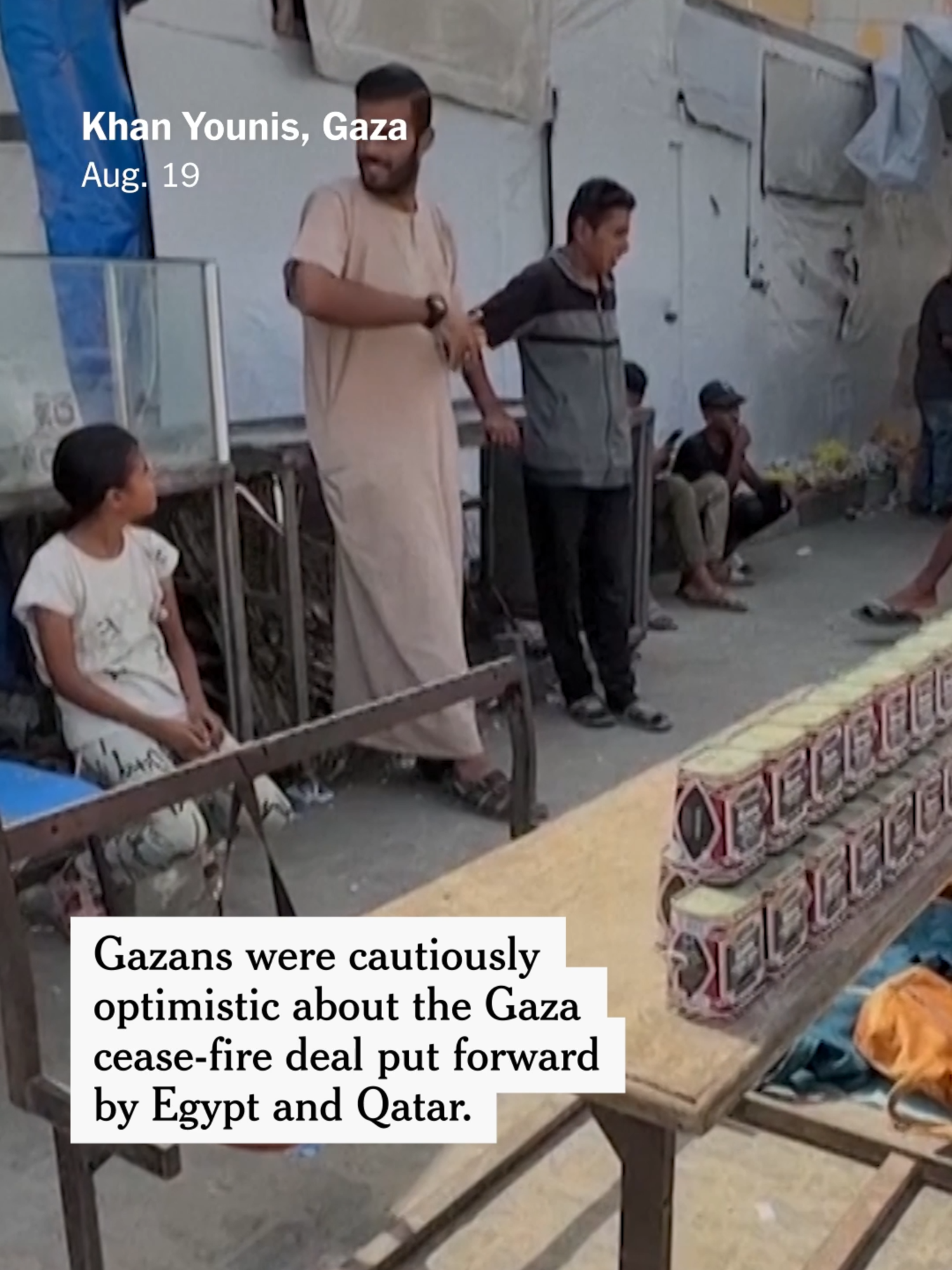After Hamas accepted a new cease-fire proposal put forward by Qatar and Egypt, Palestinians in Gaza expressed hope that Israel would accept the deal, which would include the release of Israeli hostages and Palestinian prisoners. #Gaza #Palestine #Israel