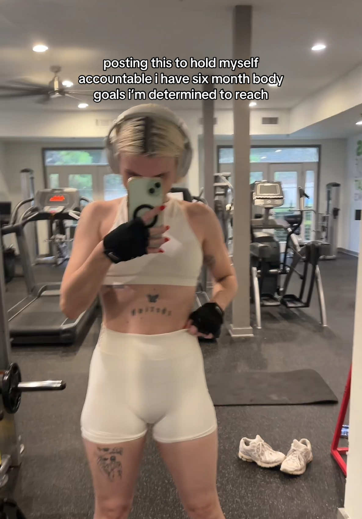just start day 1 and take it day by day!! follow my journey for inspo #GymTok #gym #baddie 