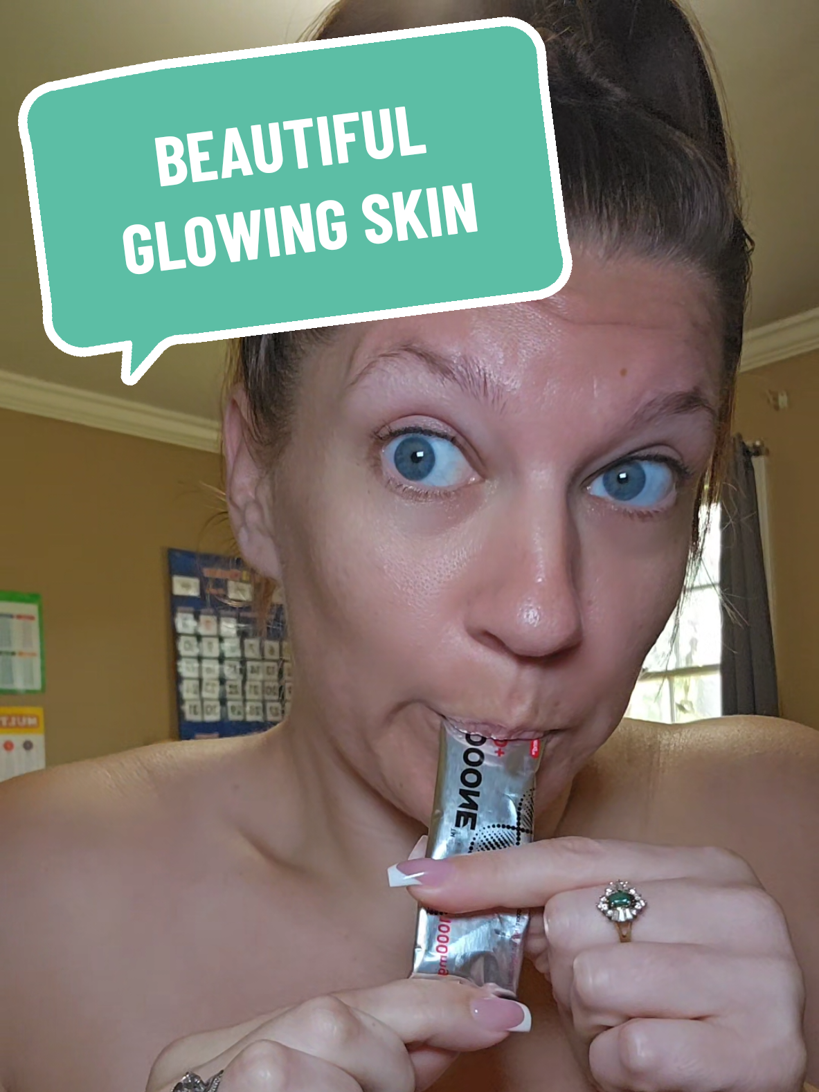 Don't take NAD+ if you want beautiful glowing skin #NAD #antiaging #zooone #skin #biohacking 