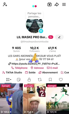 lil maske pro à 10k abonnés @MG MAKER 🇸🇳🇬🇧 @Rap Wolof Mo Raw® @RAP.BAOL.MO.RAW @Dip Doundou Guiss ✪ @Ame bou ghetto amana @Fallou ziguiri et tapha @fallu et ses vidéo @L’ambassadeur #senegal #viraltiktok #221🇸🇳 #senegalaise_tik_tok🇸🇳pourtoichallenge #senegalaise_tik_tok 
