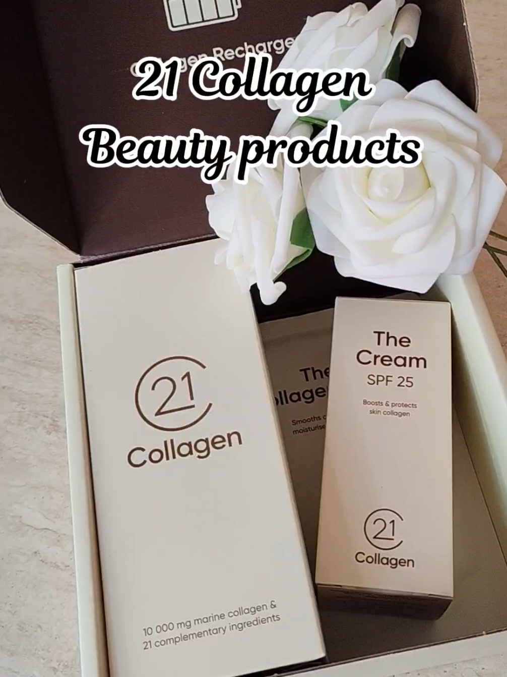 🎀 21collagen beauty products: 🐟 Marine Collagen 💫 The Cream SPF 25 ✨ The Collagen Mask These support and maintain your natural beauty 😍  Find them on @21collagen.ro  💕 #21collagenroutine #DailyRoutine #stayhealthyandbeautiful #maintainyourbeauty #marinecollagen 