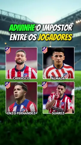Encontre o impostor 🔎👀 #futebol #quizdefutebol #quiz #futebolbrasileiro 