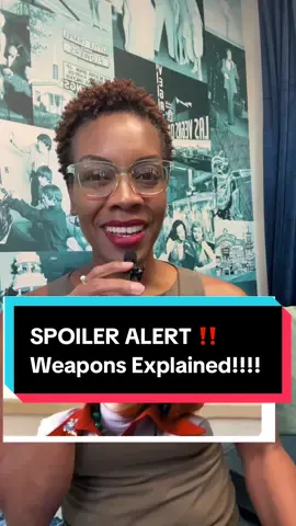#weapons is brilliant 👏🏽👏🏽👏🏽 in the way it uses #horror 🫣 to address #family dynamics, #addiction & #parenting. I may have went left in my analysis but I believe I’m spot on! 