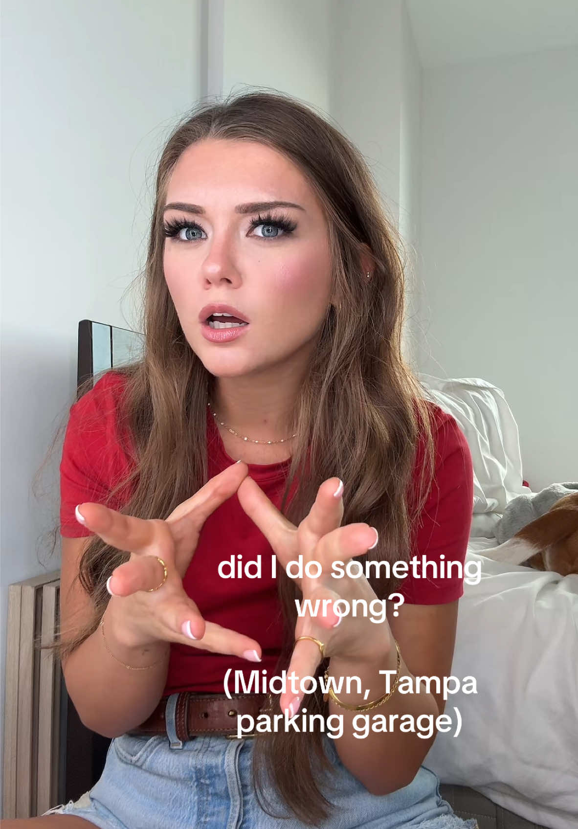 If you’re familiar with Midtown in Tampa or parking security lmk?? Is this normal parking garage behavior?? #midtown #tampa #midtowntampa #parkinggarage 