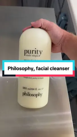 #Philosophy #facialcleanser 