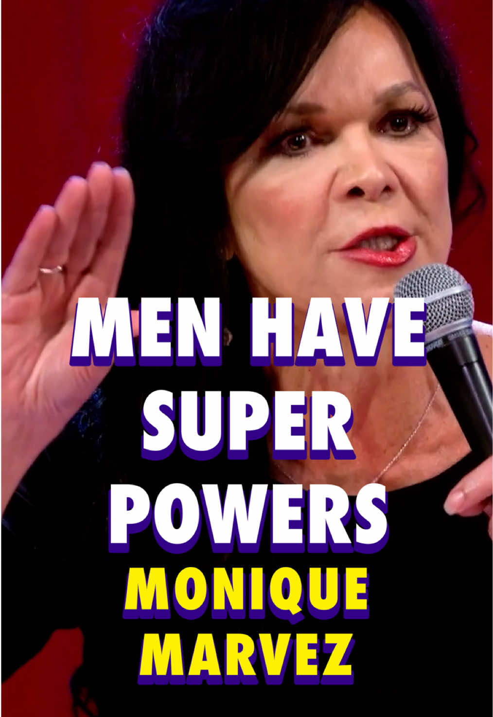 Men have superpowers 🦸🏽‍♂️ @Monique Marvez  #hafestival #moniquemarvez #comedy #standup #latina