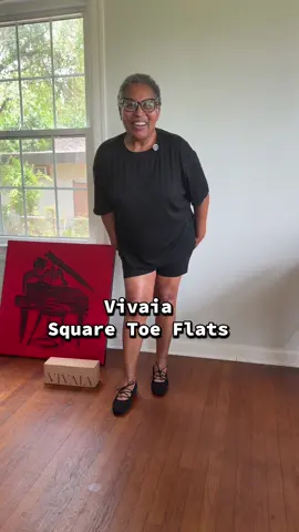 Vivaia squaretoe flats are at the cart. Check these comfy shoes out and grab yourself a pair.  #vivaia   #squaretoeflats   #shoes  #tiktokshopcreatorpicks 