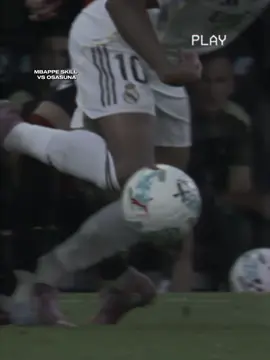 Mbappe vs osasuna 🥶 #mbappe #realmadrid #skill #footballtiktok #fyp 