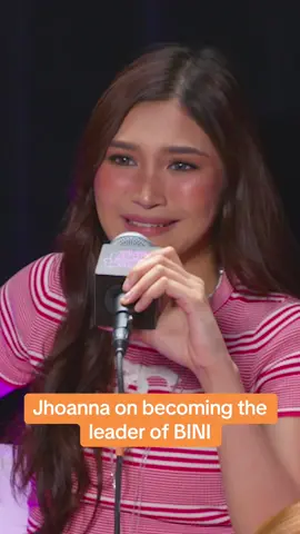 Jhoanna of @BINI PH on how she became the leader of the group #bini #jhoanna #ppop #zachsangshow #fyp
