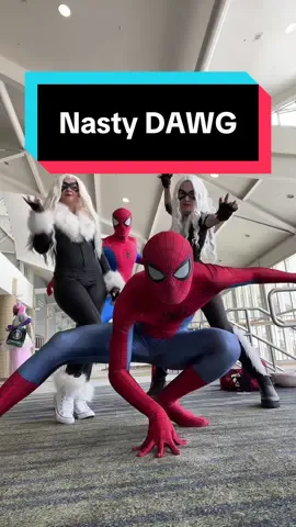 The gang’s all here!  @Alyssa Rose @Spider-Manny @Gabby  #spiderman #spiderverse #marvel #spidermancosplay #spidermanandblackcat 