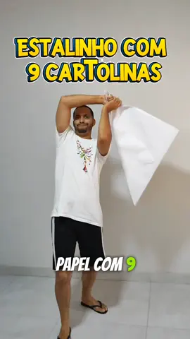 Episódio 95 - Como fazer papel estalinho de papel GIGANTE com CARTOLINA #tutorial #papelestalinho #estalinhogigante 