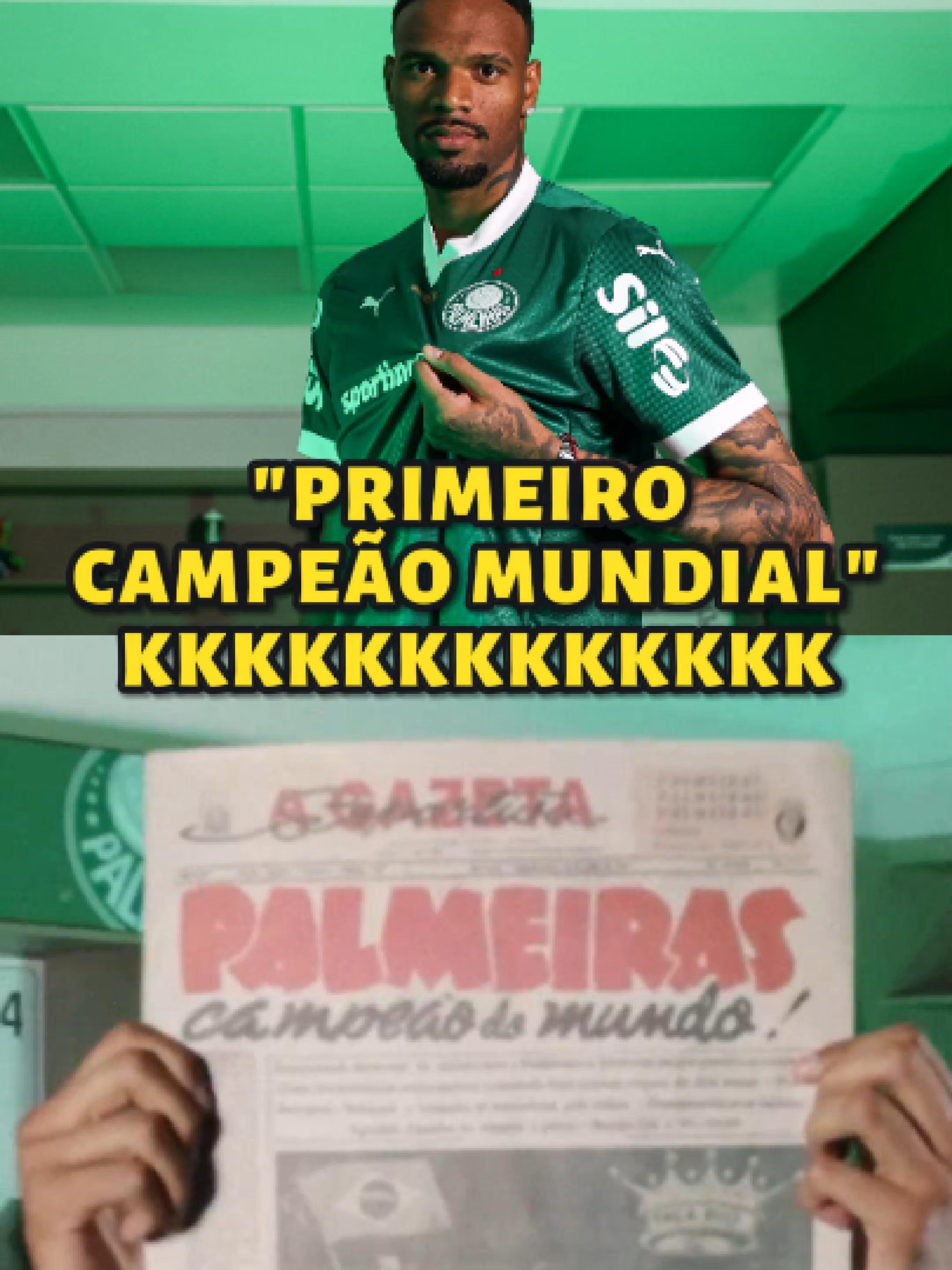 O PALMEIRAS E A SUA NECESSIDADE DE FALAR QUE TEM MUNDIAL KKKKKKKK #Palmeiras #carlosmiguel #palmeirasnaotemmundial #tiktokesportes