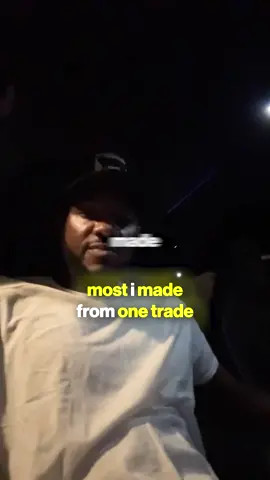 Here’s the most i made from one trade. Stop playing with me fr. 