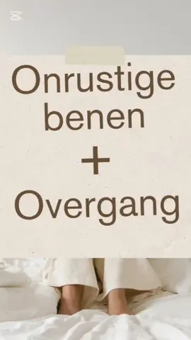 Restless legs kunnen écht gekmakend zijn tijdens de overgang. 😣 Gelukkig zijn er dingen die je kunt doen om de klachten te verlichten. ✨ #restlesslegsyndrome #overgang #vrouwen #vrouw #menopause 