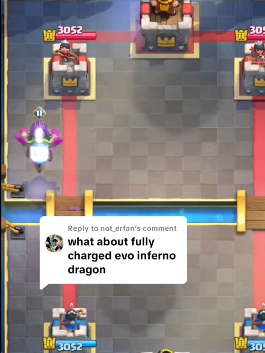 Replying to @not_erfan Can Evo Inferno Dragon Get a 3-crown? #clashroyale #clashroyaledaily #clashroyaletips #clashroyalegameplay 