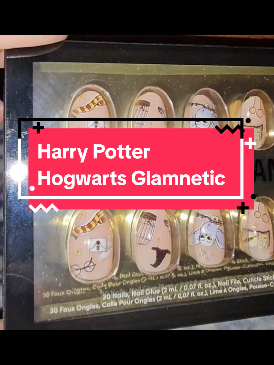 Harry Potter and Hogwarts Back to School #pressonnails #harrypotter #hogwarts #fakenails #manicure💅 